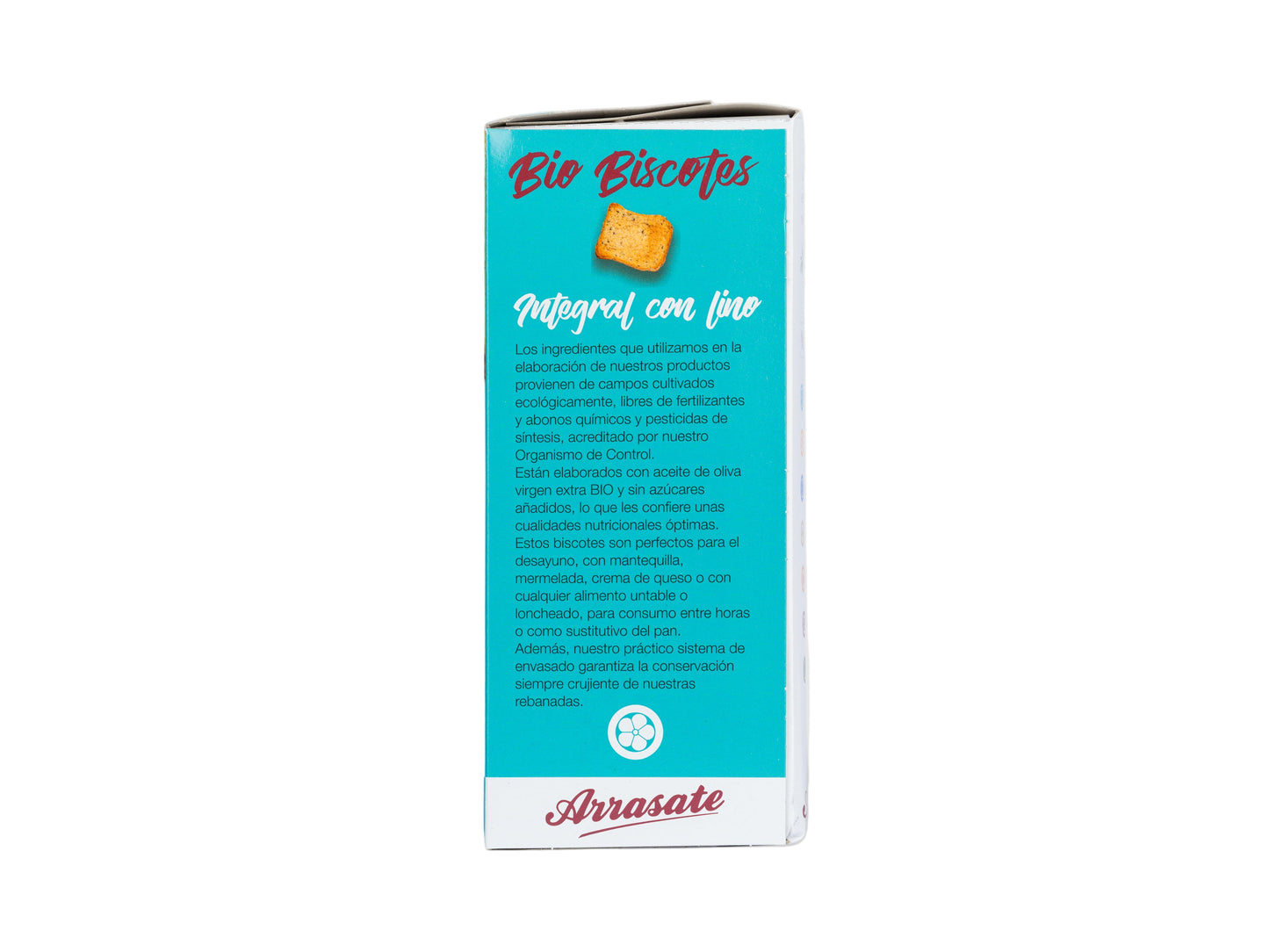 BISCOTES INTEGRALES DE LINO 270G