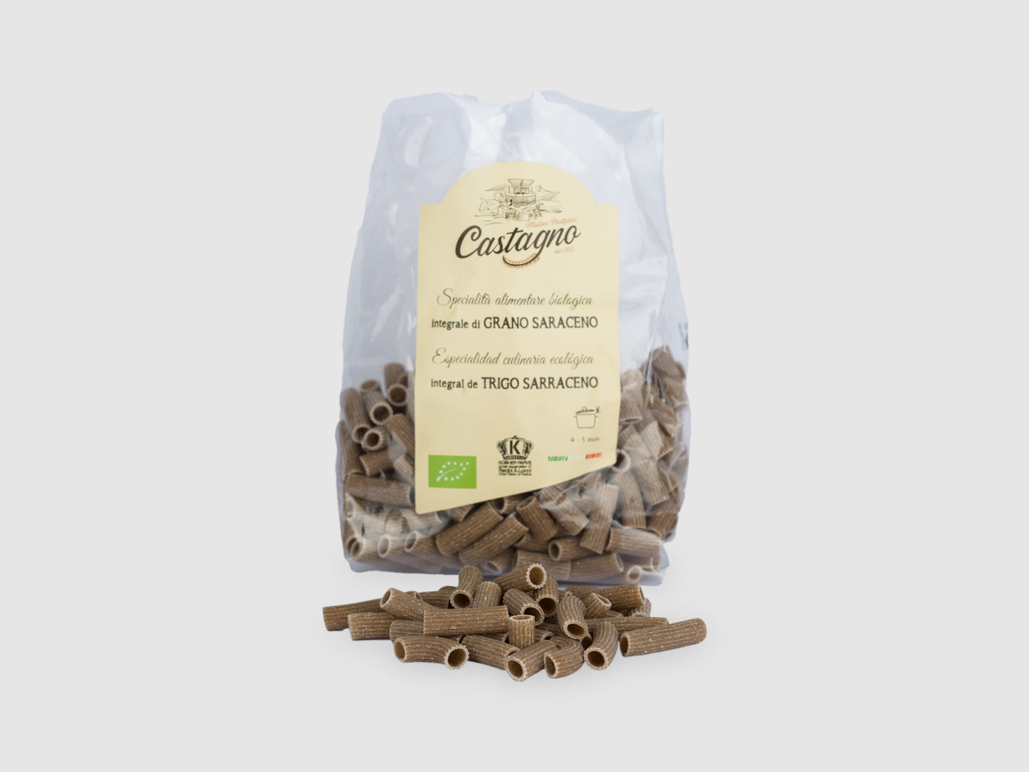 MACARRONES DE TRIGO SARRACENO 500G