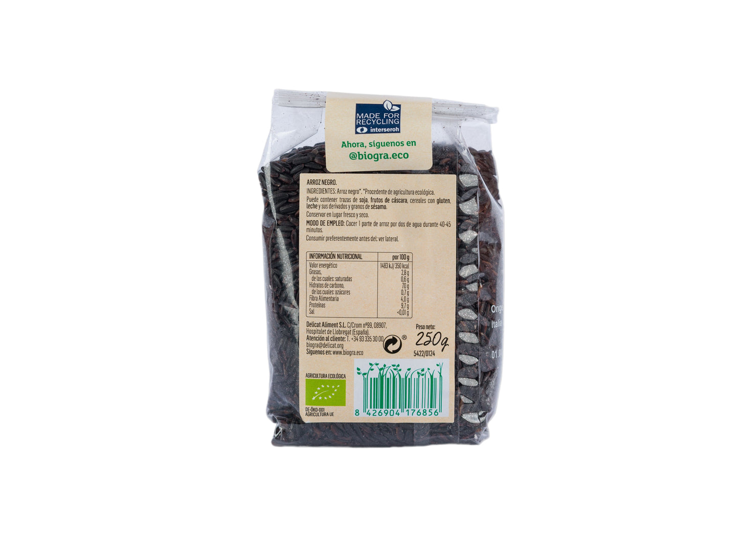 Arroz nerone 250gr